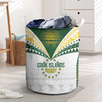 Cook Islands Rugby Laundry Basket Kuki's Aitu Champions LT7 Colorful - Polynesian Pride