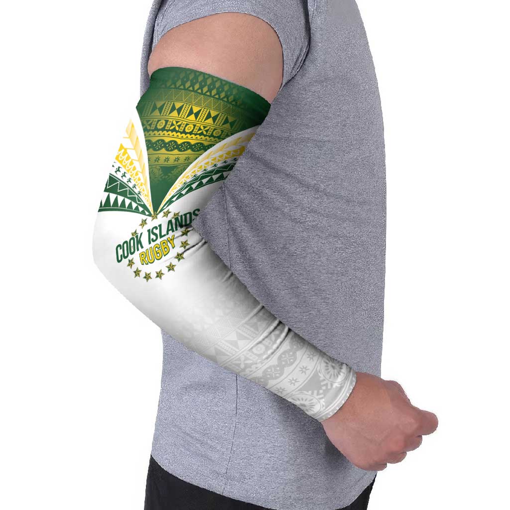 Cook Islands Rugby Custom Arm Sleeves Kuki's Aitu Champions LT7 - Polynesian Pride