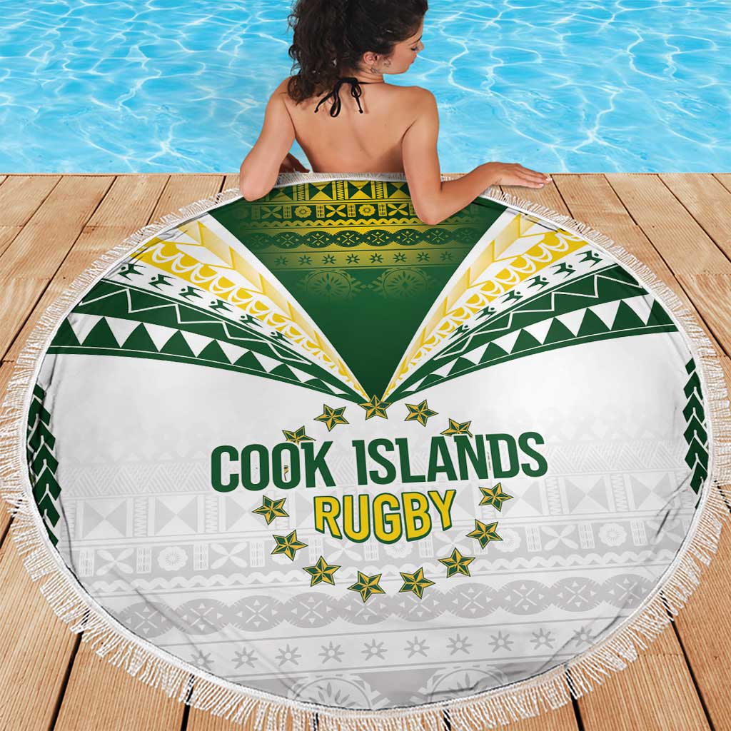 Cook Islands Rugby Beach Blanket Kuki's Aitu Champions LT7 - Polynesian Pride