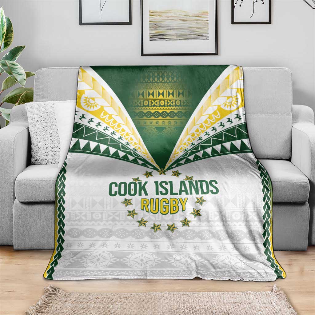 Cook Islands Rugby Blanket Kuki's Aitu Champions - Polynesian Pride