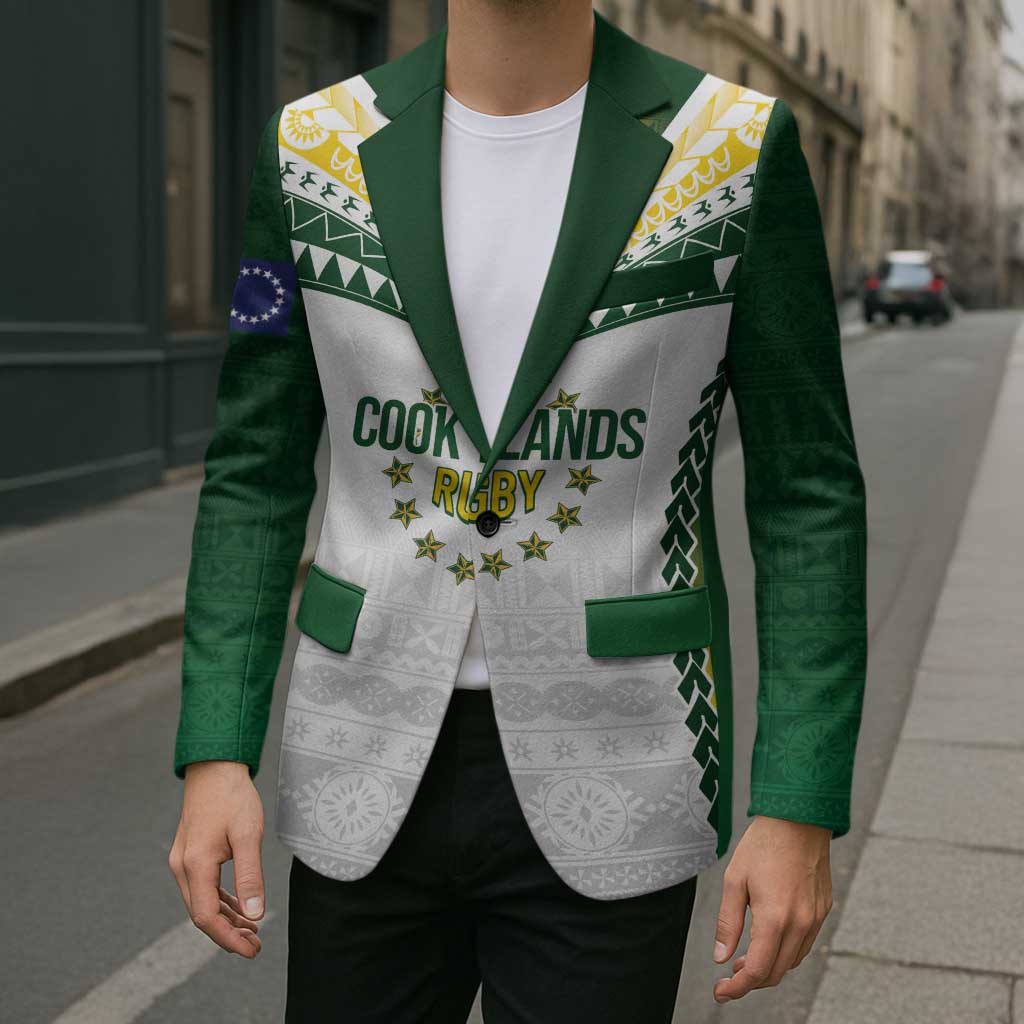 Cook Islands Rugby Custom Blazer Kuki's Aitu Champions LT7 - Polynesian Pride