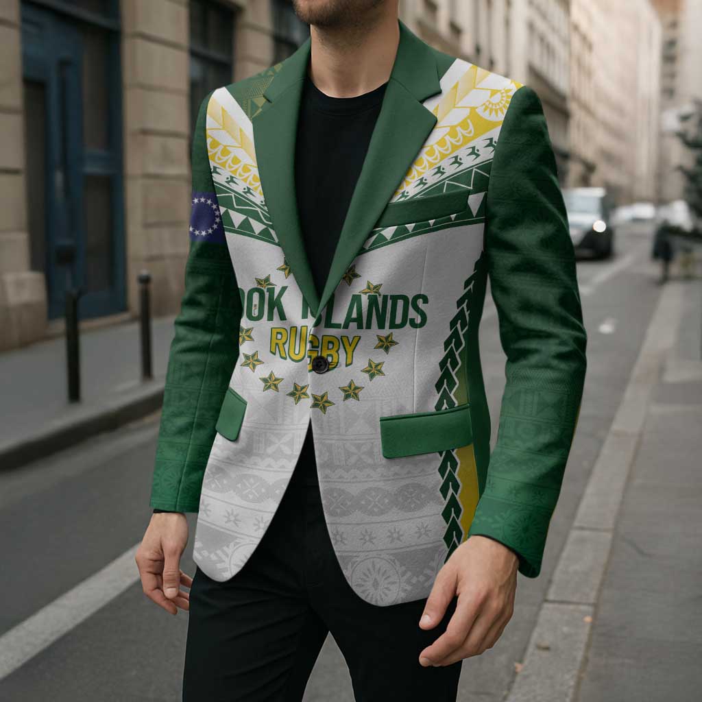 Cook Islands Rugby Custom Blazer Kuki's Aitu Champions LT7 - Polynesian Pride