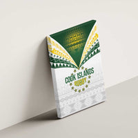 Cook Islands Rugby Canvas Wall Art Kuki's Aitu Champions LT7 - Polynesian Pride