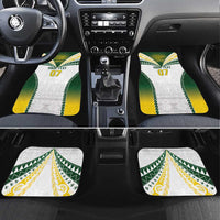 Cook Islands Rugby Custom Car Mats Kuki's Aitu Champions LT7 Set 4pcs Colorful - Polynesian Pride