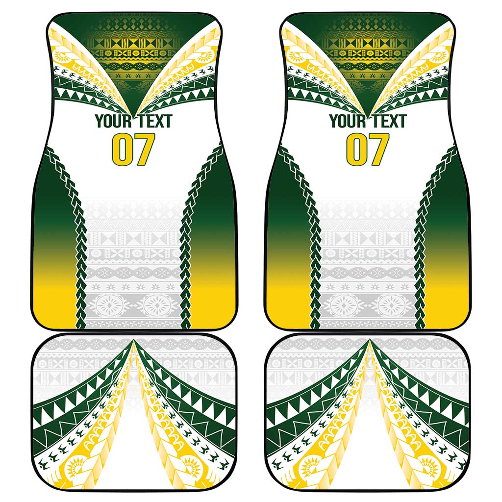 Cook Islands Rugby Custom Car Mats Kuki's Aitu Champions LT7 - Polynesian Pride