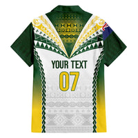 Cook Islands Rugby Custom Family Matching Mermaid Dress and Hawaiian Shirt Kuki's Aitu Champions - Polynesian Pride
