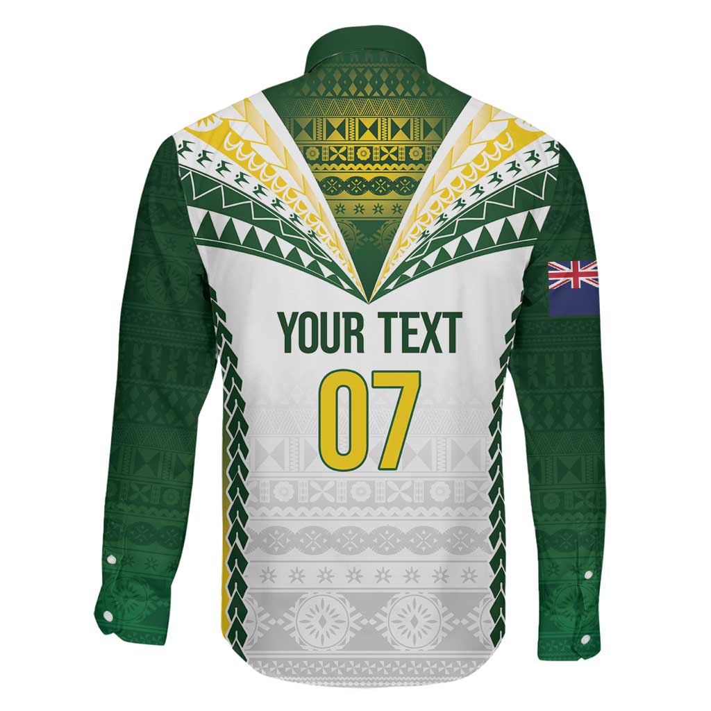 Cook Islands Rugby Custom Family Matching Off Shoulder Maxi Dress and Hawaiian Shirt Kuki's Aitu Champions - Polynesian Pride