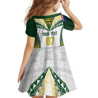 Cook Islands Rugby Custom Family Matching Puletasi and Hawaiian Shirt Kuki's Aitu Champions - Polynesian Pride