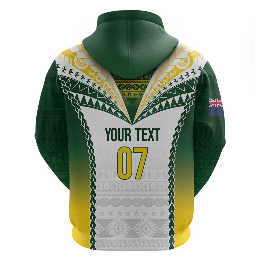 Cook Islands Rugby Custom Hoodie Kuki's Aitu Champions LT7 - Polynesian Pride