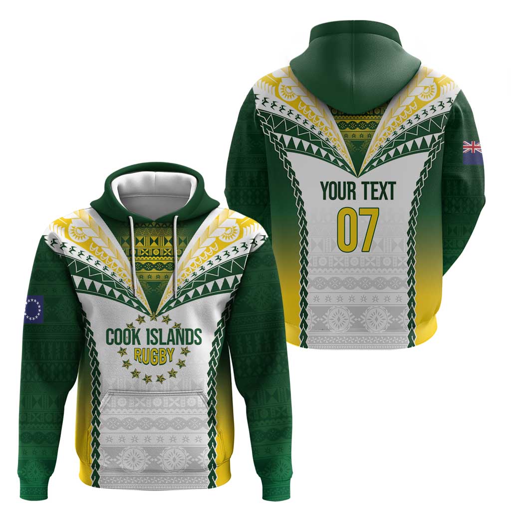 Cook Islands Rugby Custom Hoodie Kuki's Aitu Champions LT7 - Polynesian Pride