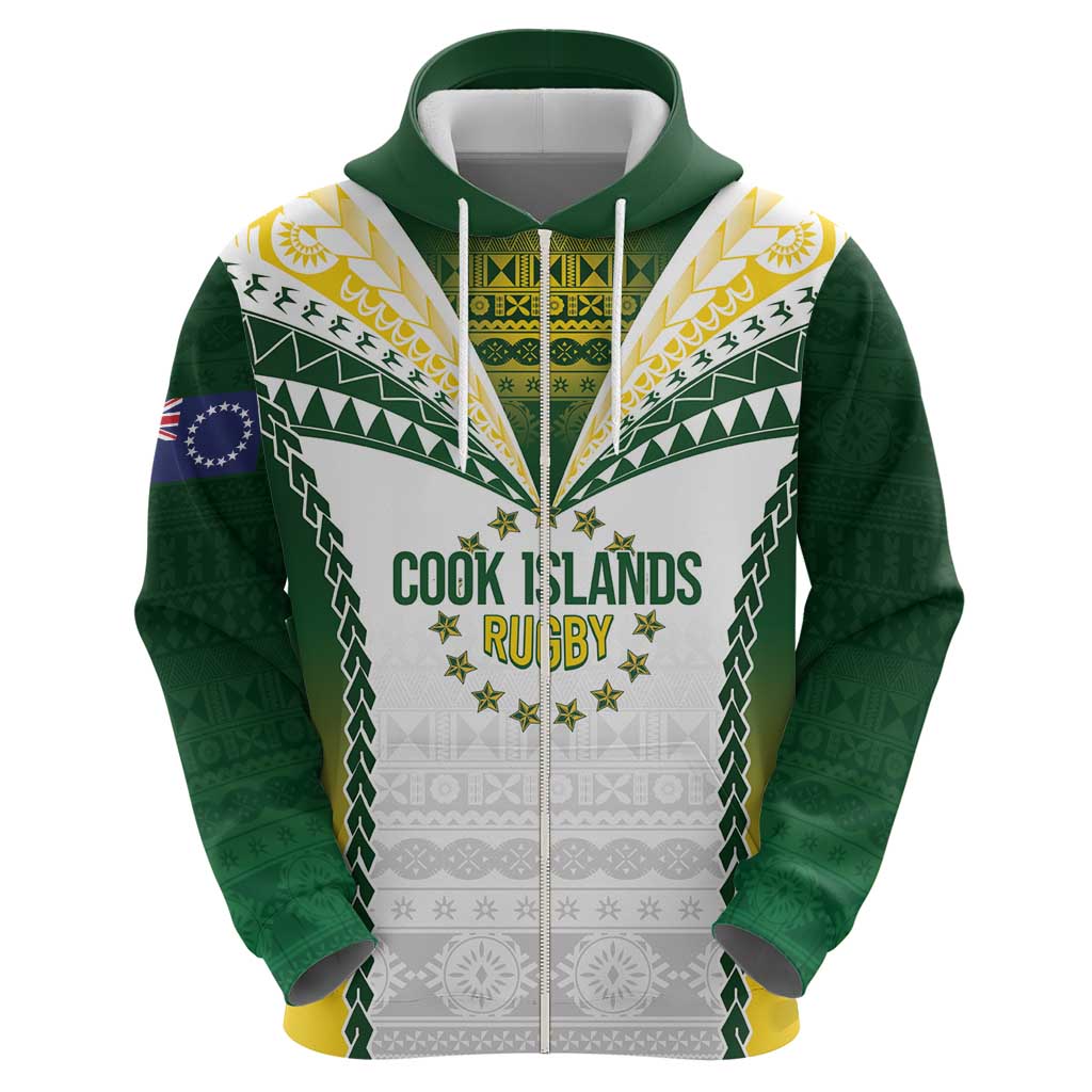 Cook Islands Rugby Custom Hoodie Kuki's Aitu Champions LT7 - Polynesian Pride