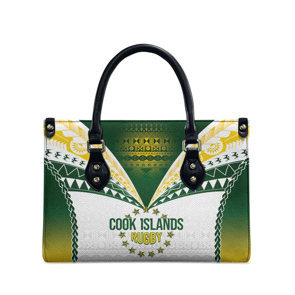 Cook Islands Rugby Leather Bag Kuki's Aitu Champions LT7 - Polynesian Pride