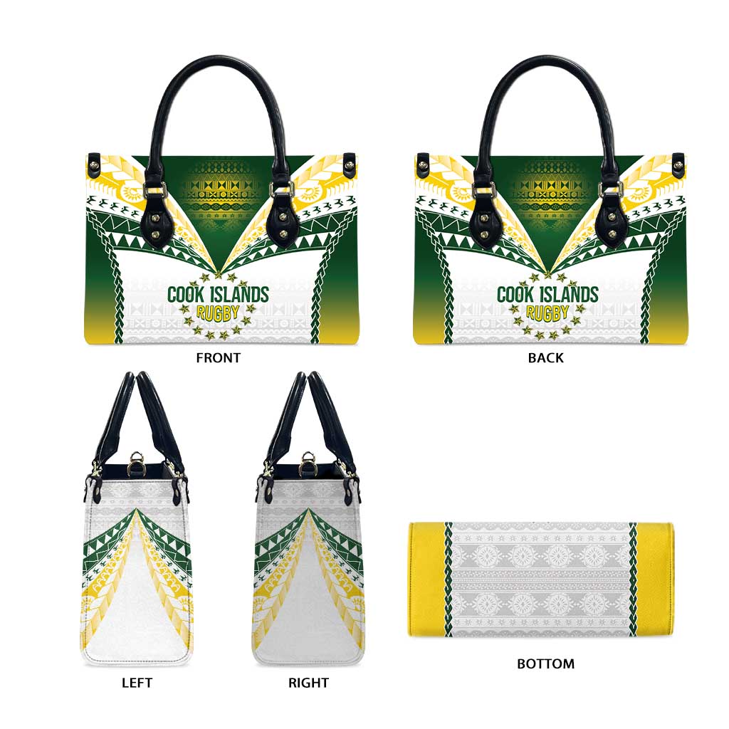 Cook Islands Rugby Leather Bag Kuki's Aitu Champions LT7 - Polynesian Pride