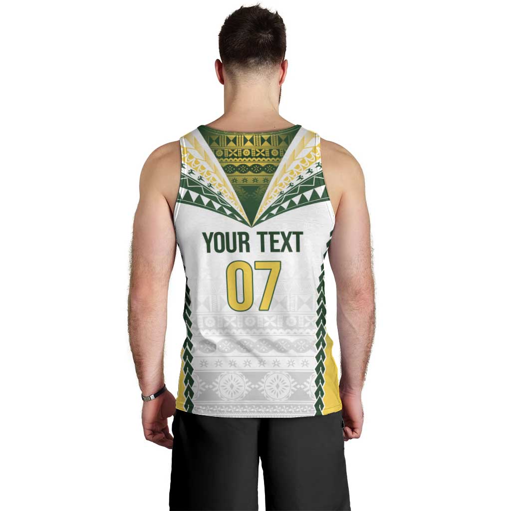 Cook Islands Rugby Custom Men Tank Top Kuki's Aitu Champions LT7 - Polynesian Pride