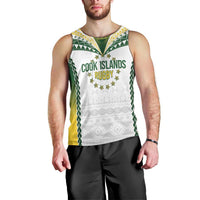 Cook Islands Rugby Custom Men Tank Top Kuki's Aitu Champions LT7 - Polynesian Pride
