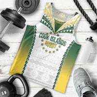 Cook Islands Rugby Custom Men Tank Top Kuki's Aitu Champions LT7 - Polynesian Pride