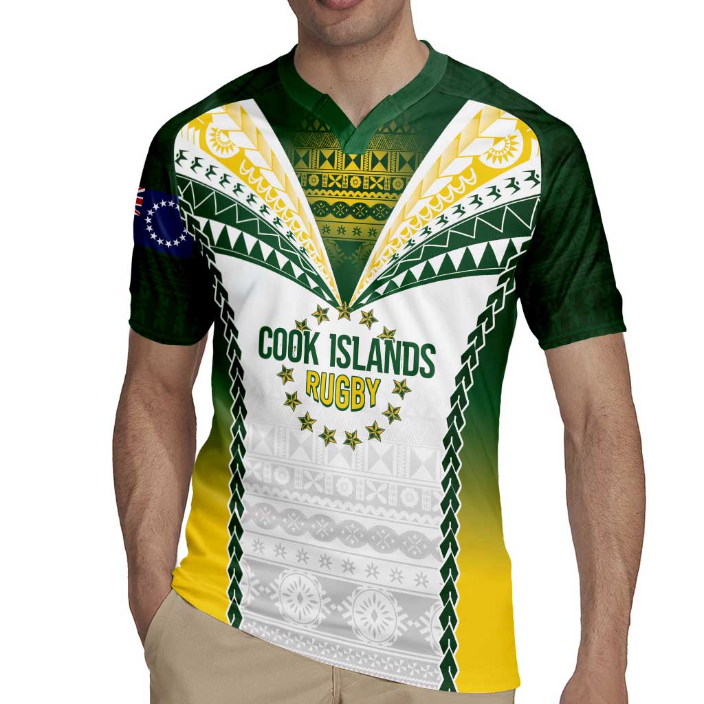 Cook Islands Rugby Custom Rugby Jersey Kuki's Aitu Champions LT7 - Polynesian Pride