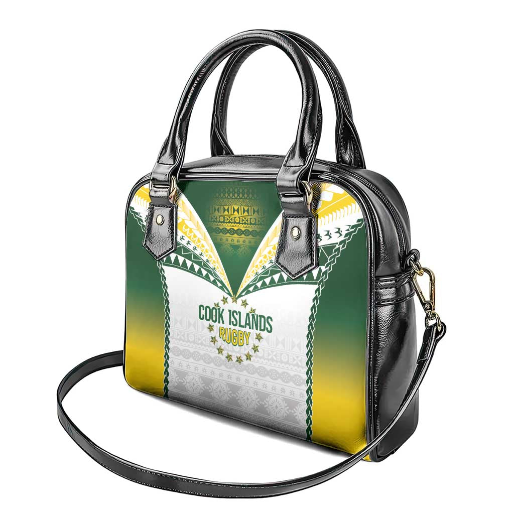 Cook Islands Rugby Shoulder Handbag Kuki's Aitu Champions - Polynesian Pride