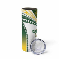 Cook Islands Rugby Skinny Tumbler Kuki's Aitu Champions LT7 - Polynesian Pride