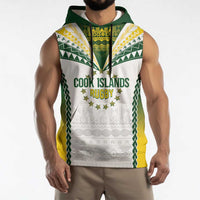 Cook Islands Rugby Custom Sleeveless Hoodie Kuki's Aitu Champions LT7 - Polynesian Pride