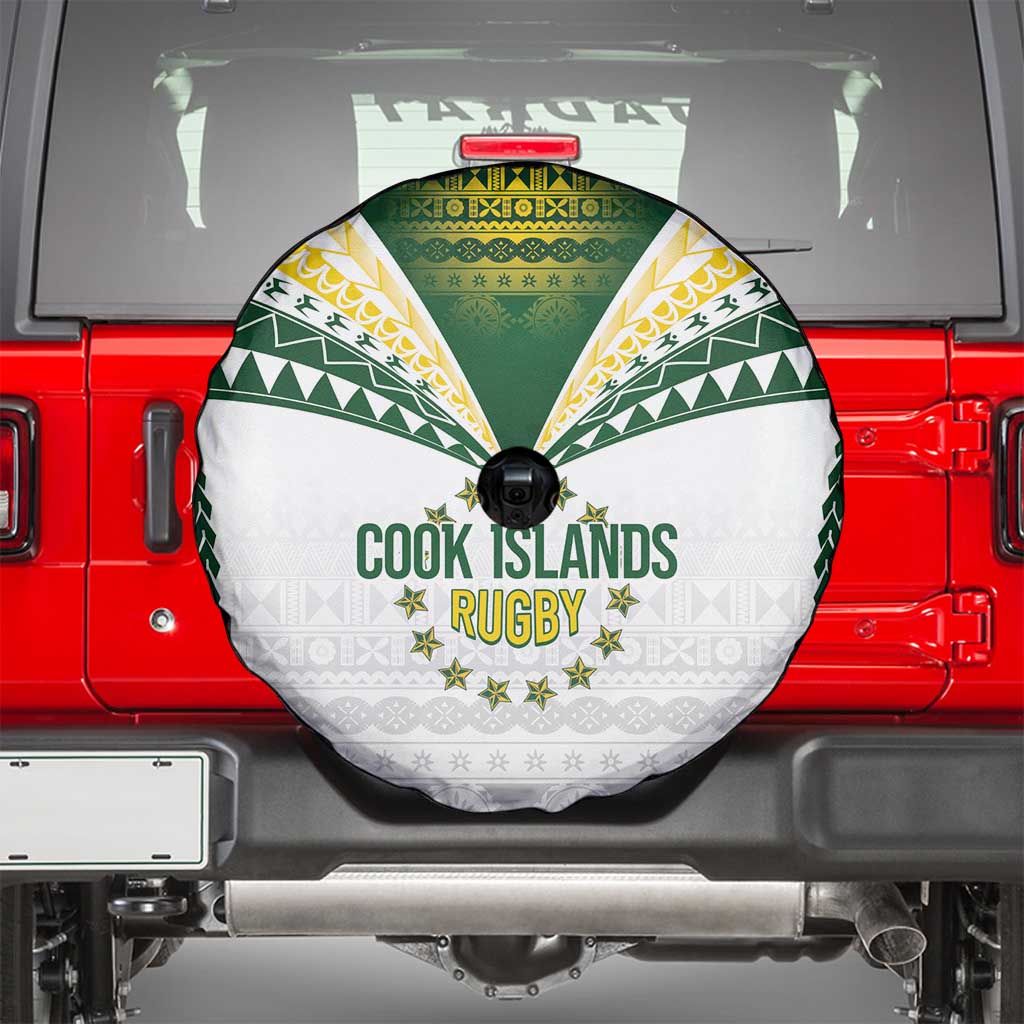 Cook Islands Rugby Spare Tire Cover Kuki's Aitu Champions - Polynesian Pride