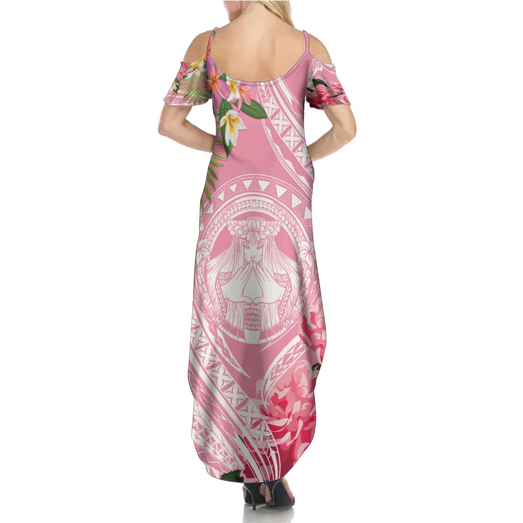 Aloha Hawaii Maui Summer Maxi Dress Goddess Lokelani Rose