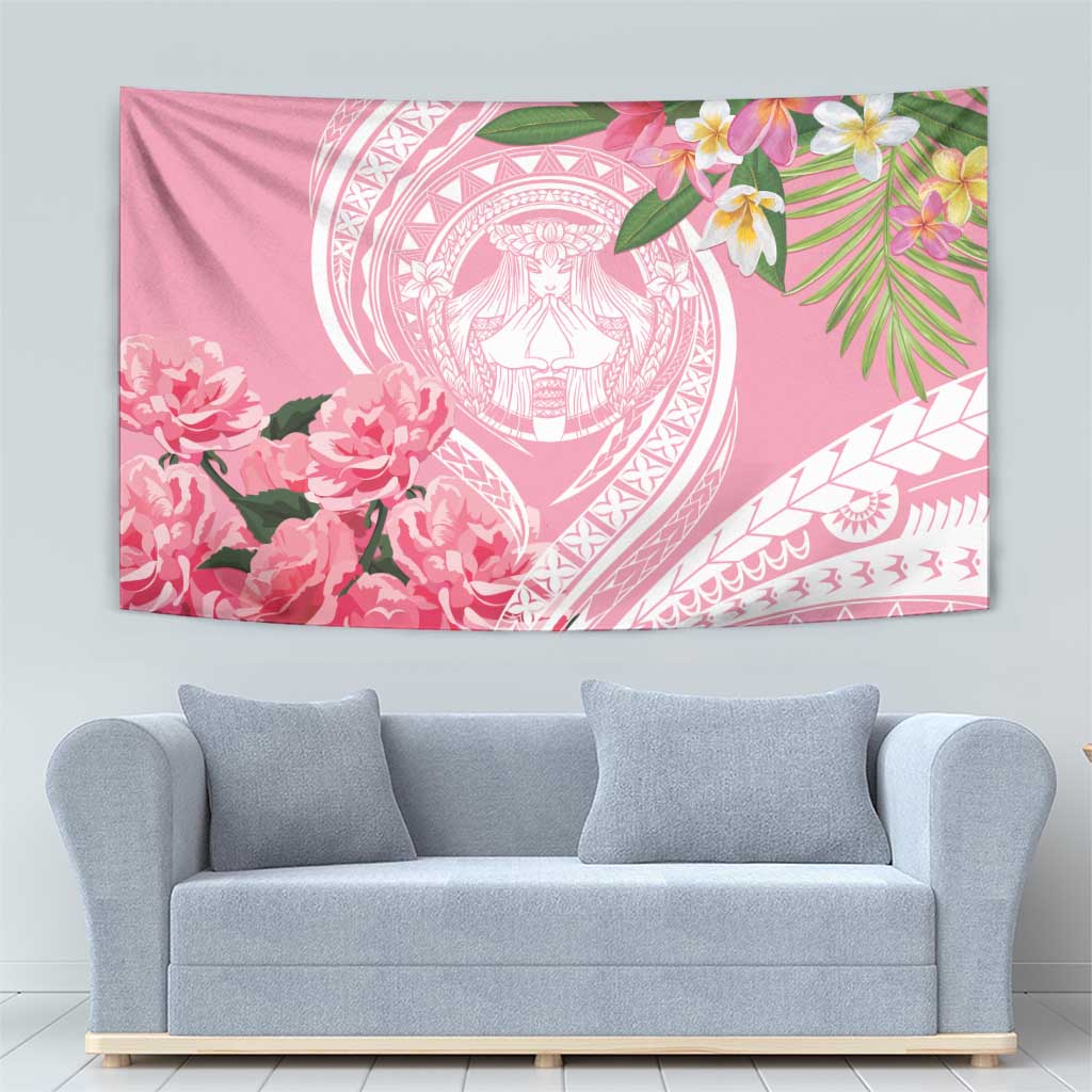 Aloha Hawaii Maui Tapestry Goddess Lokelani Rose LT7 - Polynesian Pride