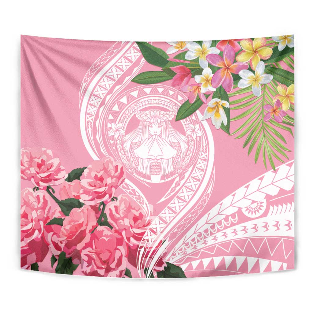 Aloha Hawaii Maui Tapestry Goddess Lokelani Rose LT7 - Polynesian Pride