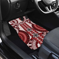 Bula Fiji Vintage Car Mats Scarlet Masi Motifs
