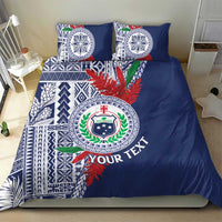 Samoa Rugby Personalized Bedding Set Toa Samoa Myriad Siapo