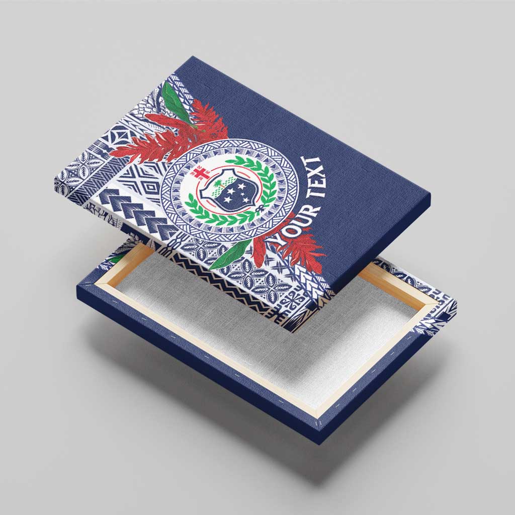 Samoa Rugby Personalized Canvas Wall Art Toa Samoa Myriad Siapo