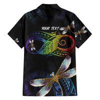 Personalised Polynesian Memorial Hawaiian Shirt Your Wings Were Ready But My Heart Was Not