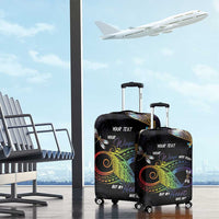 Personalised Polynesian Memorial Luggage Cover Your Wings Were Ready But My Heart Was Not
