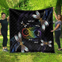 Personalised Polynesian Memorial Quilt Your Wings Were Ready But My Heart Was Not LT7 - Polynesian Pride