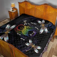Personalised Polynesian Memorial Quilt Your Wings Were Ready But My Heart Was Not LT7 - Polynesian Pride