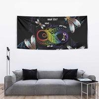 Personalised Polynesian Memorial Tapestry Your Wings Were Ready But My Heart Was Not LT7 - Polynesian Pride