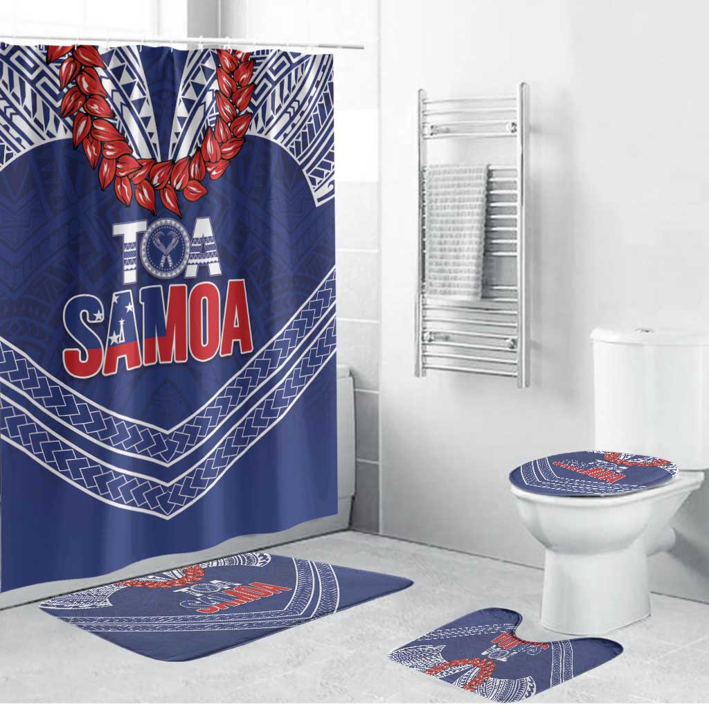 Toa Samoa Rugby Bathroom Set Ulafala Mix Nifo'oti - Polynesian Pride