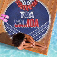 Toa Samoa Rugby Beach Blanket Ulafala Mix Nifo'oti - Polynesian Pride