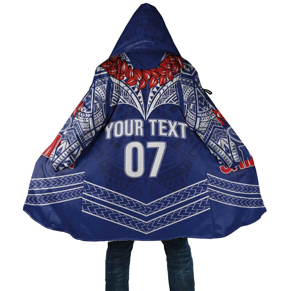 Toa Samoa Rugby Custom Cloak Ulafala Mix Nifo'oti - Polynesian Pride