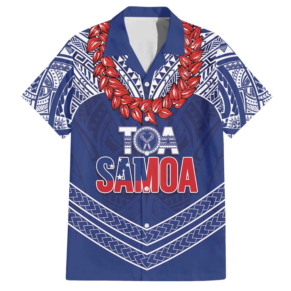 Toa Samoa Rugby Custom Family Matching Summer Maxi Dress and Hawaiian Shirt Ulafala Mix Nifo'oti - Polynesian Pride