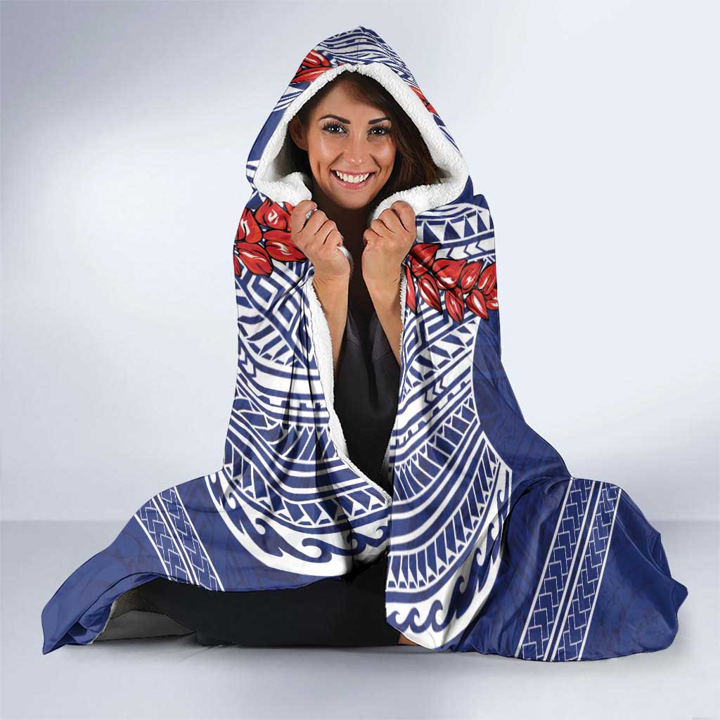 Toa Samoa Rugby Hooded Blanket Ulafala Mix Nifo'oti - Polynesian Pride