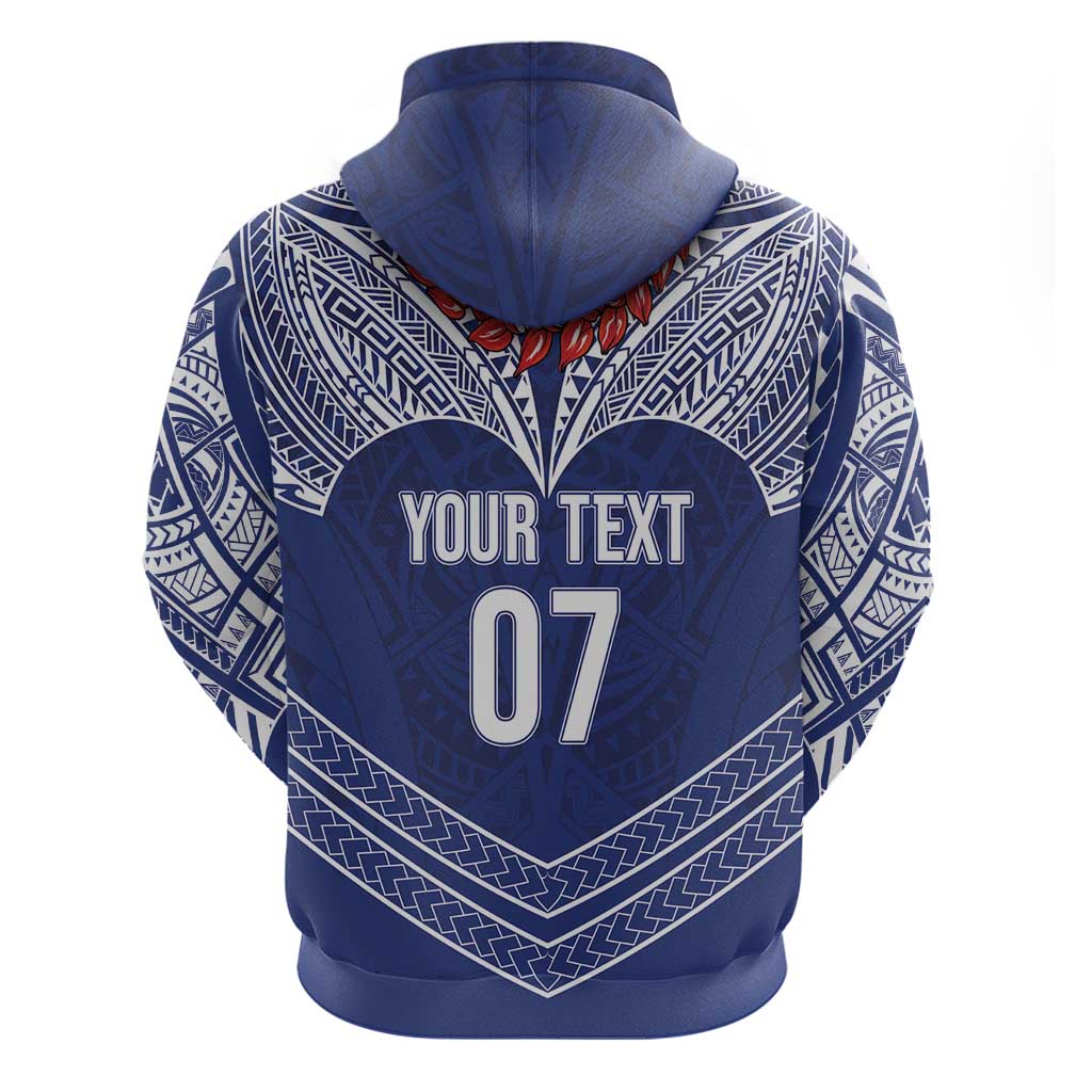 Toa Samoa Rugby Custom Hoodie Ulafala Mix Nifo'oti - Polynesian Pride
