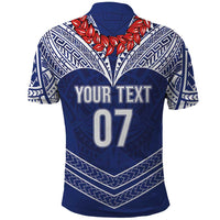 Toa Samoa Rugby Custom Polo Shirt Ulafala Mix Nifo'oti - Polynesian Pride