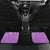 Hawaii Christmas Retro Patchwork Car Mats Violet LT7 - Polynesian Pride