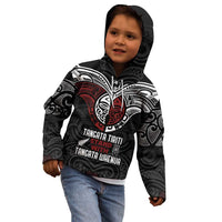 Maori Hongi Toitu Te Tiriti Kid Hoodie Tangata Tiriti Stand With Tangata Whenua