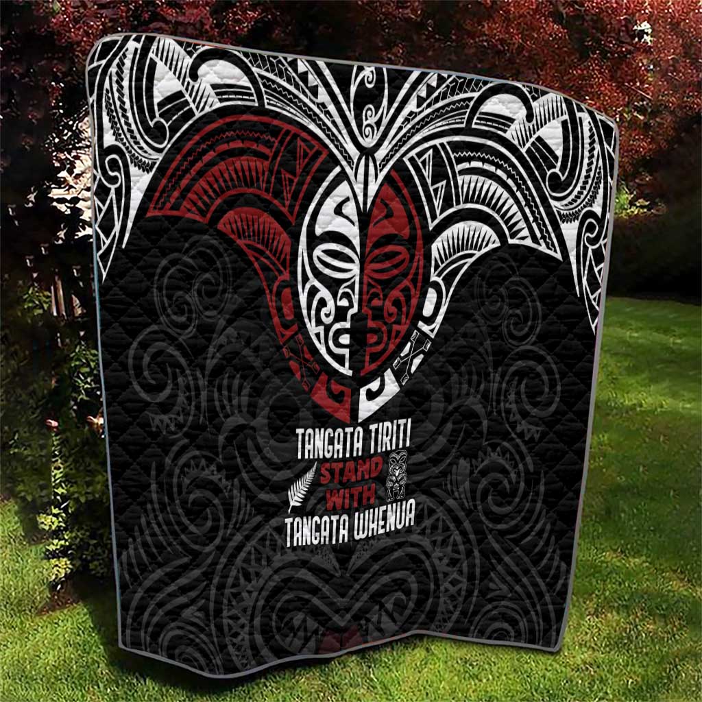 Maori Hongi Toitu Te Tiriti Quilt Tangata Tiriti Stand With Tangata Whenua LT7 - Polynesian Pride