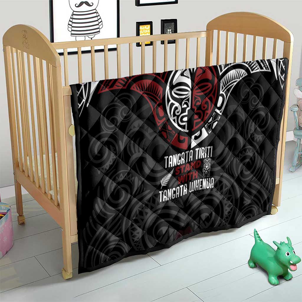 Maori Hongi Toitu Te Tiriti Quilt Tangata Tiriti Stand With Tangata Whenua LT7 - Polynesian Pride
