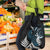 New Zealand Tui Bird Grocery Bag Maori Kowhaiwhai