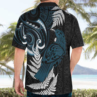 New Zealand Tui Bird Hawaiian Shirt Maori Kowhaiwhai