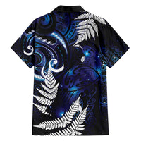 New Zealand Maori Matariki Family Matching Short Sleeve Bodycon Dress and Hawaiian Shirt Tui Bird Galaxy